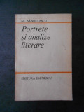 AL. SANDULESCU - PORTRETE SI ANALIZE LITERARE