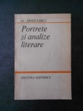 AL. SANDULESCU - PORTRETE SI ANALIZE LITERARE