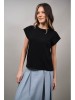 TRICOU SIMPLU SOLACE TALIE UNICA Negru