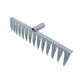 Grebla metal 16 dinti rasuciti