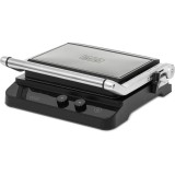 Gratar electric BXGR2000E, 2000W, functie Panini, Negru