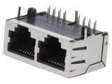 Soclu RJ45 Cat 5 8p8c THT &icirc;n unghi, ENCITECH