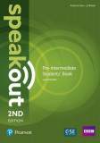 Speakout A2+ Pre-Intermediate 2nd Edition Students&#039; Book with DVD-ROM and Active Book - Paperback brosat - Antonia Clare, JJ Wilson - Pearson