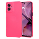 Husa pentru Motorola Moto G55, Techsuit, SoftFlex, Roz Inchis