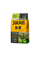 Julius K9 Puppy &amp;amp; Junior - Rata &amp;amp; Pere - 10kg - Hrana completa super-premium,... foto