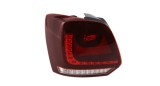 Set lampi spate, stopuri Vw Polo (6r), 08.2009-12.2017, montare spate, stanga+dreapta, LED; rosu; Tuning, L-Series