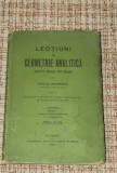 Cumpara ieftin Niculaie Abramescu Lectiuni de geometrie analitica pentru clasa VIII reala 1912