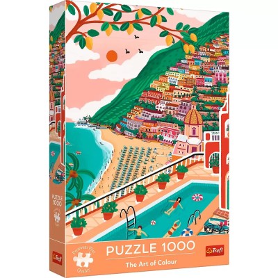 Puzzle Trefl 1000 Premium Plus Positano Italia foto