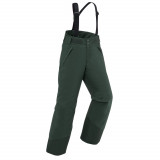 Pantalon schi PNF 500 Verde Copii, Wedze