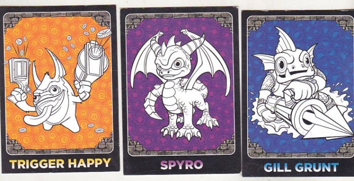 bnk crc Lot 30 cartonase Skylanders