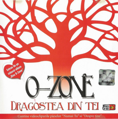 CD O-Zone &amp;lrm;&amp;ndash; Dragostea Din Tei, original, foto