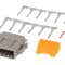 Conector cablu-cablu DTM mamă 12 pini