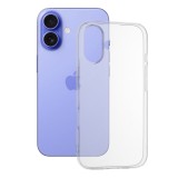Husa tpu pentru iphone 16, pro slim, clear