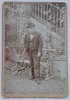 Fotografie de epoca, tip CDV, Barbat