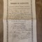 Testimoniu de Cualificatiune 1901 ABSOLVENT TEOLOGIE PREOT MIRON OPREAN Arad + POZA