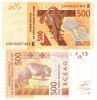 Statele Africii de Vest ( Senegal ) 500 Franci 2023 UNC