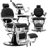 Scaun de frizerie hidraulic pentru salonul de frizerie barber shop Logan Barberking