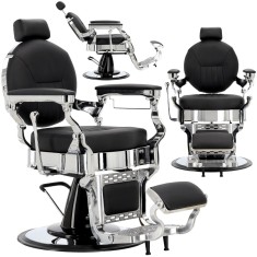 Scaun de frizerie hidraulic pentru salonul de frizerie barber shop Logan Barberking