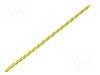 Tub termocontractant, 1.6mm, 1m, galben-verde, RADPOL - WRJCC1600080010030K1