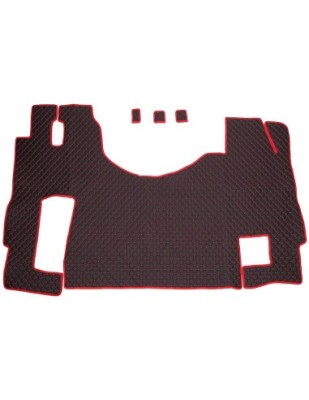 Set Covorase Piele Ecologica Truck Umbrella Mercedes Actros EURO 5 1844 MP2 MP3 MP4 Negru foto