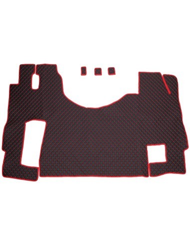 Set Covorase Piele Ecologica Truck Umbrella Mercedes Actros EURO 5 1844 MP2 MP3 MP4 Negru