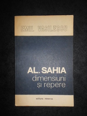 Emil Vasilescu - Al. Sahia. Dimensiuni si repere foto