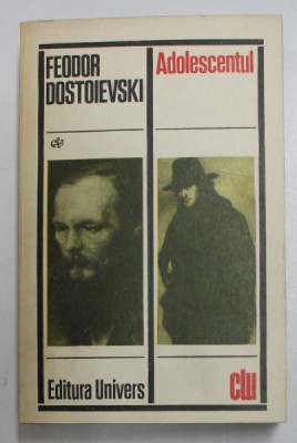 ADOLESCENTUL de FEODOR DOSTOIEVSKI, 1971 foto