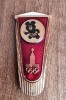 QW9 N7 84 - Insigna - tematica sport - JO Moscova 1980 - Misha - atletism, Europa