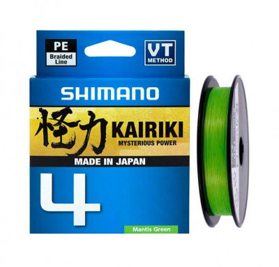 Shimano Kairiki Kairiki 4 150m 0.13mm 7.4kg M Green foto