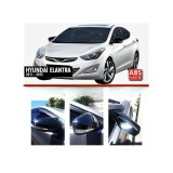 Capace oglinda tip BATMAN pt Hyundai Elantra 2011-2015 cu semnalizare BAT10034, Oem