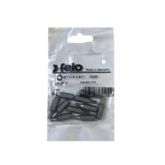 Set 10 biti Felo, seria Industrial profil HEX, C6.3, HX3.0, 25mm foto