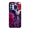 Husa compatibila cu Oppo Find X3 Lite model Calavera skull, Silicon, TPU, Viceversa, Transparent, Carcasa