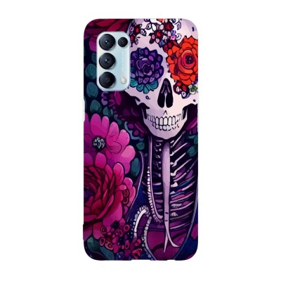 Husa compatibila cu Oppo A72 model Calavera skull, Silicon, TPU, Viceversa foto