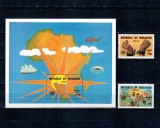Maldives 1984 - Ziua Namibiei, serie si colita neuzata