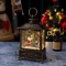 Decoratiune Craciun, Tip Felinar, Figurine Mos Craciun cu Baietel, 3 Moduri, Functie Muzicala, Zapada in Miscare, Functioneaza Cu Baterii ( 3 x AA nei