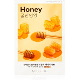 Cumpara ieftin Missha Airy Fit Honey mască textilă iluminatoare 19 g