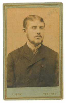 837 - TIMISOARA, Romania ( 11/6.8 cm ) - old CDV foto