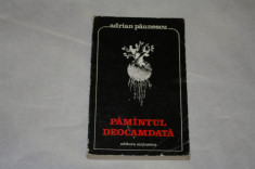 Pamantul deocamdata - Adrian Paunescu - Editura Eminescu - 1977 foto