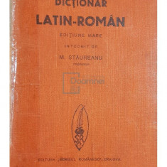 M. Staureanu - Dictionar latin-roman