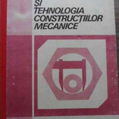 Utilajul Si Tehnologia Constructiilor Mecanice Manual Pentru - Vasile Marginean, Dumitru Teodorescu ,521566