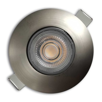 Spot LED incastrat Beam KL171002, 4.9W, lumina neutra, orientabil, nichel foto