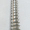 Ornament vechi pentru bradul de Craciun perioada RSR - spirala metal