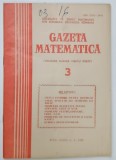 GAZETA MATEMATICA , PUBLICATIE LUNARA PENTRU TINERET , NR. 3 , 1980