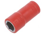 Cheie Tubulară Hex 11mm 1/4 42mm Izolată 6 Puncte