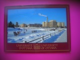 HOPCT 7372 PATINUARUL-UNIVERSITATEA OTTAWA -ONTARIO- -CANADA -AMERICA DE NORD -NECIRCULATA, Printata