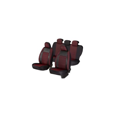 SET HUSE SCAUN ELEGANCE ROSU foto
