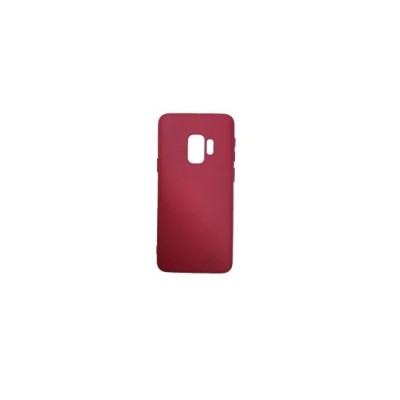 Husa silicon soft-touch compatibila cu Samsung S9 Visiniu foto