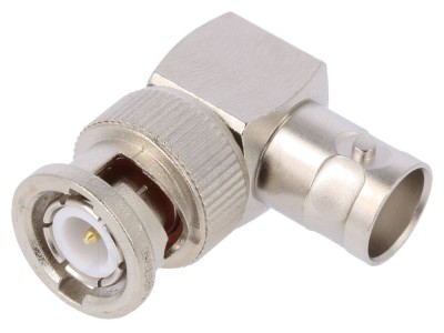 Adaptor BNC 90&amp;deg; PTFE Aurit 50&amp;Omega; foto