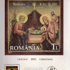ROMANIA 2011 CRACIUN - Cromolitografie LP 1921c
