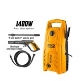Aparat de spalat cu presiune turbojet 1400 w 130 bar - Ingco HPWR14008